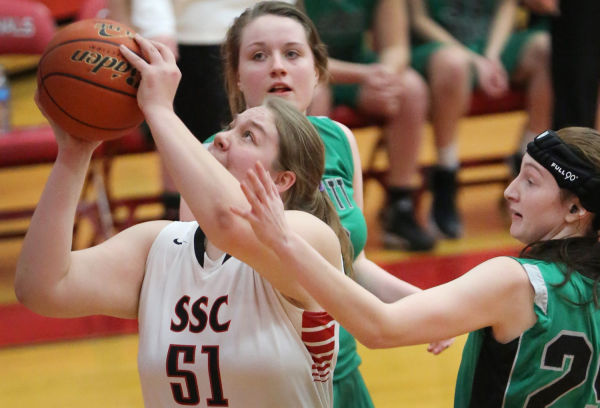 Skutt Catholic at South Sioux City basketball